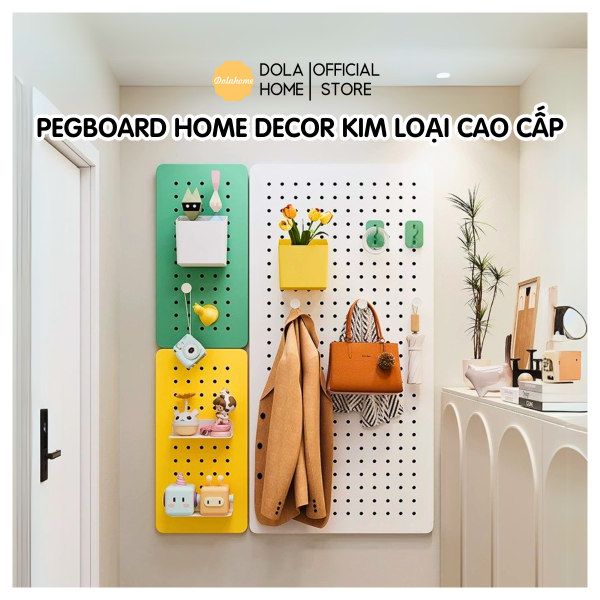 Pegboard Decor Dola Home