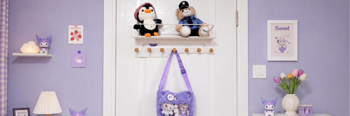Móc treo cửa nút gỗ tròn Dola Home