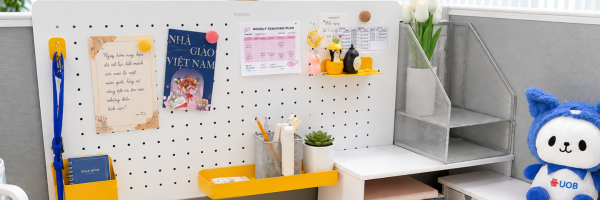 Combo Pegboard móc U vách ngăn - UL5