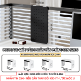 Pegboard móc U vách ngăn - S đen