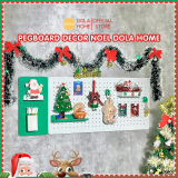 Pegboard decor mùa đông Dola Home