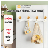Tổng hợp móc treo nút gỗ Dola Home