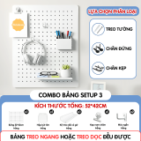 Combo Pegboard 52*42cm - Setup 3
