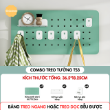 Combo Pegboard treo tường - TS3
