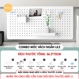 Combo Pegboard móc U vách ngăn - UL2