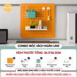 Combo Pegboard móc U vách ngăn - UM2