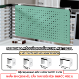 Pegboard móc U vách ngăn - L xanh mint