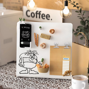 Bảng viết học tập kim loại đính nam châm từ tính Dola Home