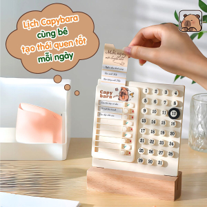 Lịch để bàn Capybara Dola Home Kids