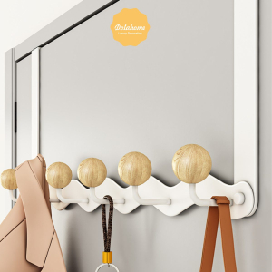 Móc treo cửa nút gỗ tròn Dola Home