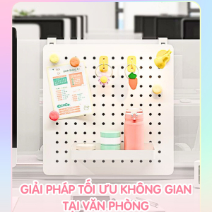 Bảng Lỗ Pegboard móc U vách ngăn văn phòng, cửa sổ