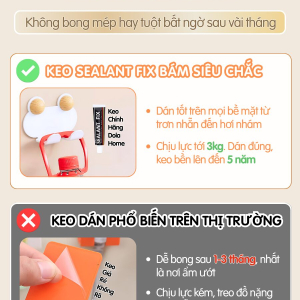 Móc Treo Dán Tường Hình Éch Cute Dola Home