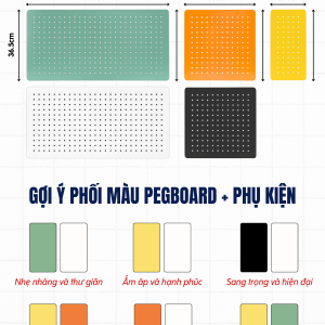 Móc phẳng | Phụ kiện chỉ dành cho Pegboard Dola Home