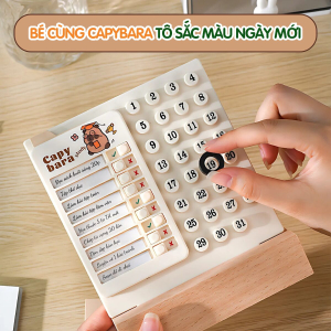 Lịch để bàn Capybara Dola Home Kids