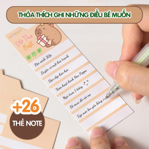 Lịch để bàn Capybara Dola Home Kids