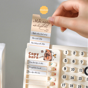 Lịch để bàn Capybara Dola Home Kids