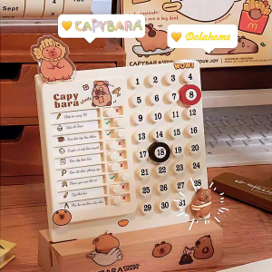 Lịch để bàn Capybara Dola Home Kids