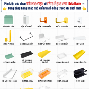 Móc phẳng | Phụ kiện chỉ dành cho Pegboard Dola Home