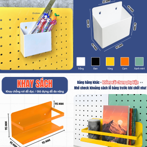 Khay đựng sách, dụng cụ | Phụ kiện chỉ dành cho Pegboard Dola Home