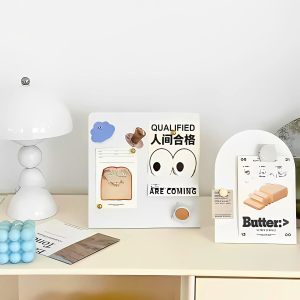 Bảng viết học tập kim loại đính nam châm từ tính Dola Home