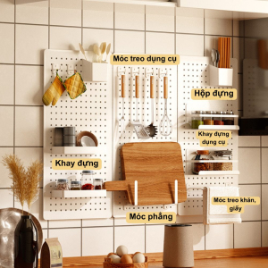 Pegboard bếp kim loại Dola Home