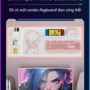 Pegboard Gaming Dola Home - ARCANE 2