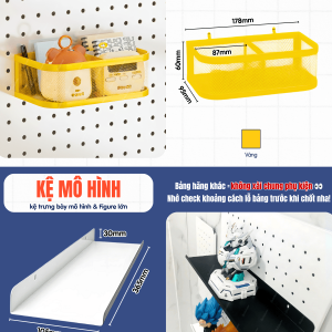 Combo phụ kiện bảng lỗ | Chỉ dành cho Pegboard Dola Home