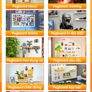 Combo Pegboard Decor – T3