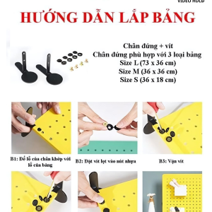 Combo Pegboard chân đứng - DS4