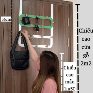 Móc treo sau cửa 14 nút Dola Home