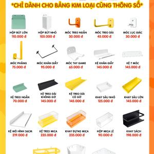 Móc treo khăn giấy | Phụ kiện chỉ dành cho Pegboard Dola Home