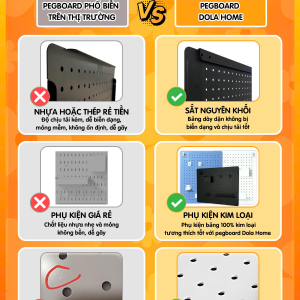Combo Pegboard Decor - T28