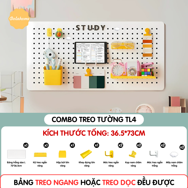 Combo Pegboard treo tường - TL4