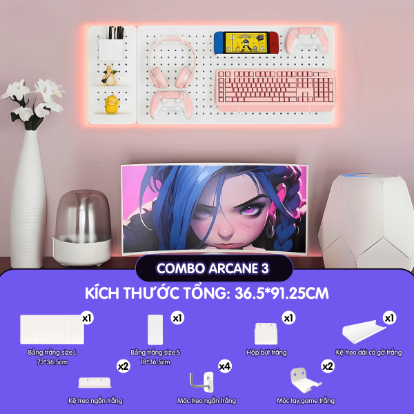 Pegboard Gaming Dola Home - ARCANE 3