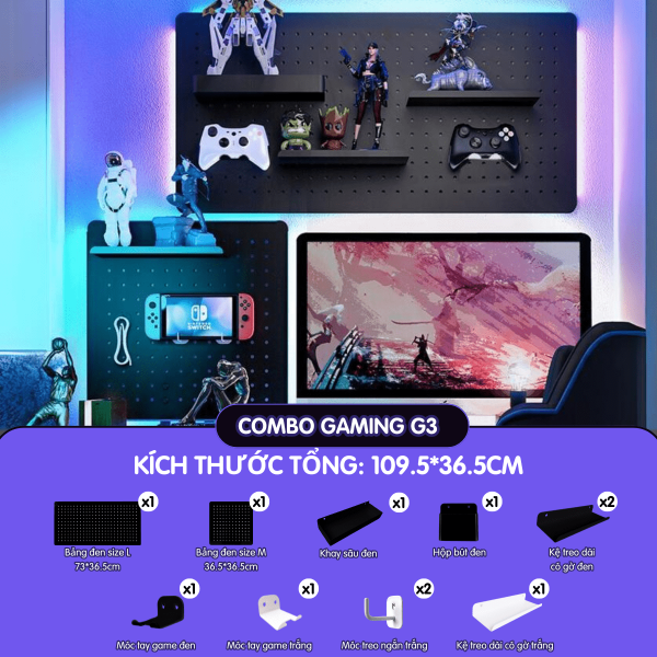 Pegboard Gaming Dola Home - G3