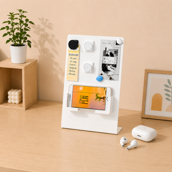 Bảng kim loại màu trắng hiện đại Dola Home