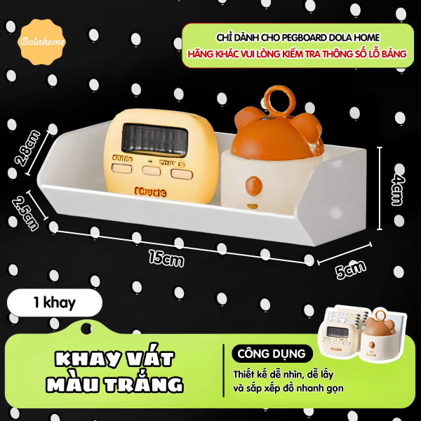 Khay vát đa năng | Phụ kiện chỉ dành cho Pegboard Dola Home
