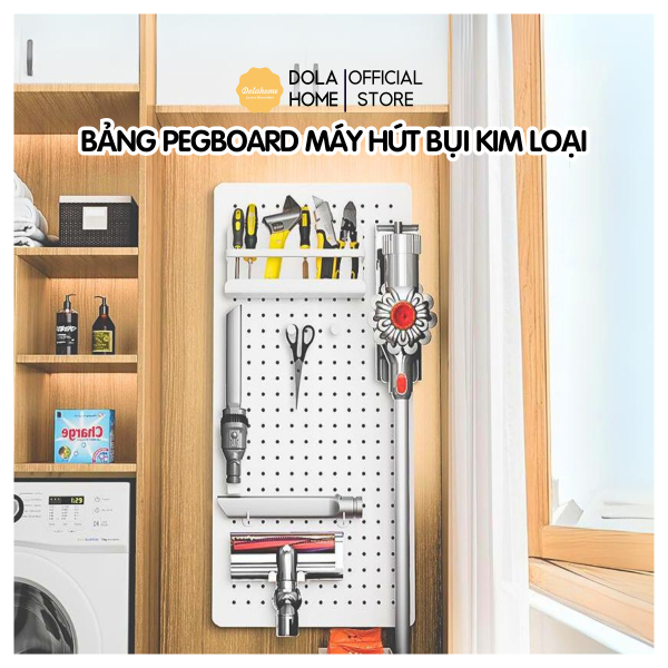 Bảng lỗ Pegboard máy hút bụi