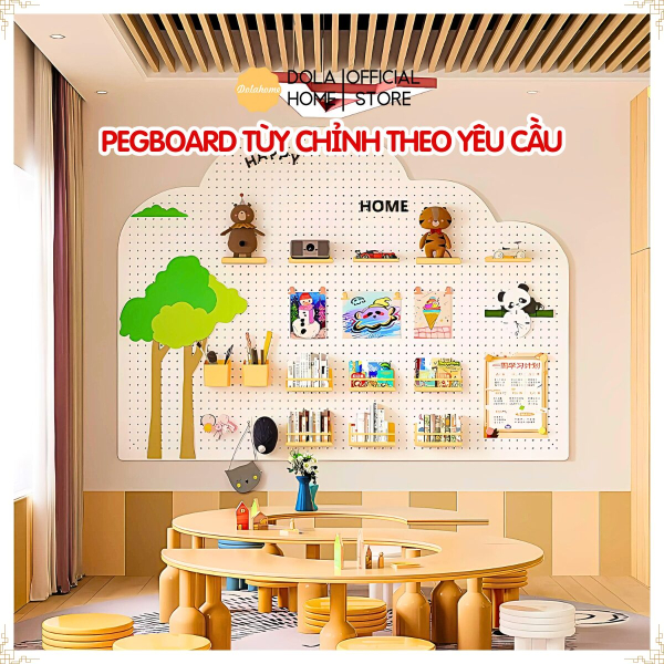 Bảng Lỗ Pegboard Yêu Cầu Dola Home