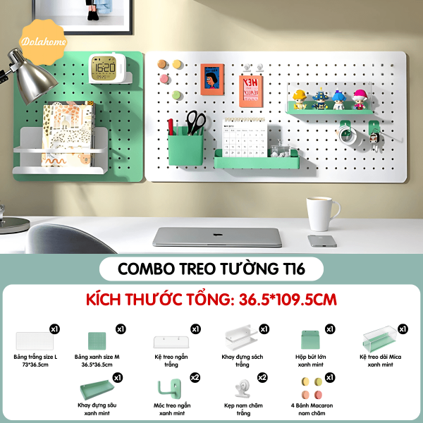 Combo Pegboard Decor - T16