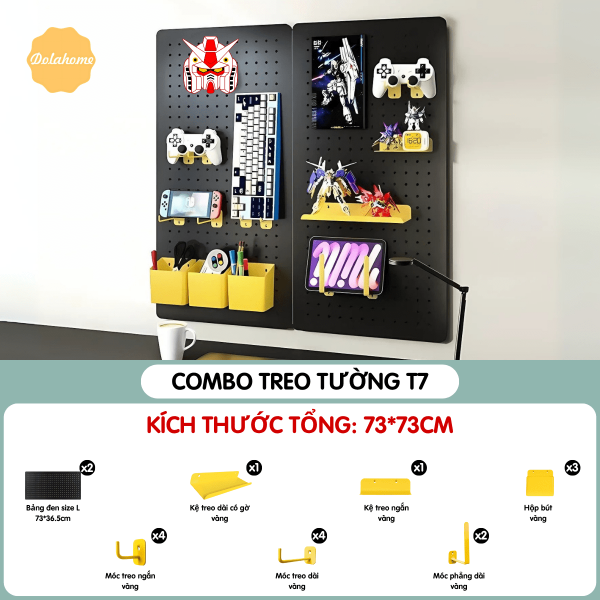 Combo Pegboard Decor - T7