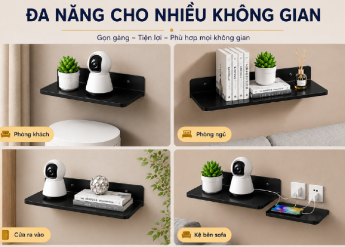Đa năng cho nhiều không gian