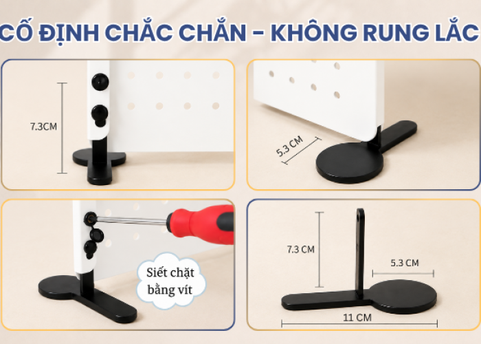 Cố định chắc chắn