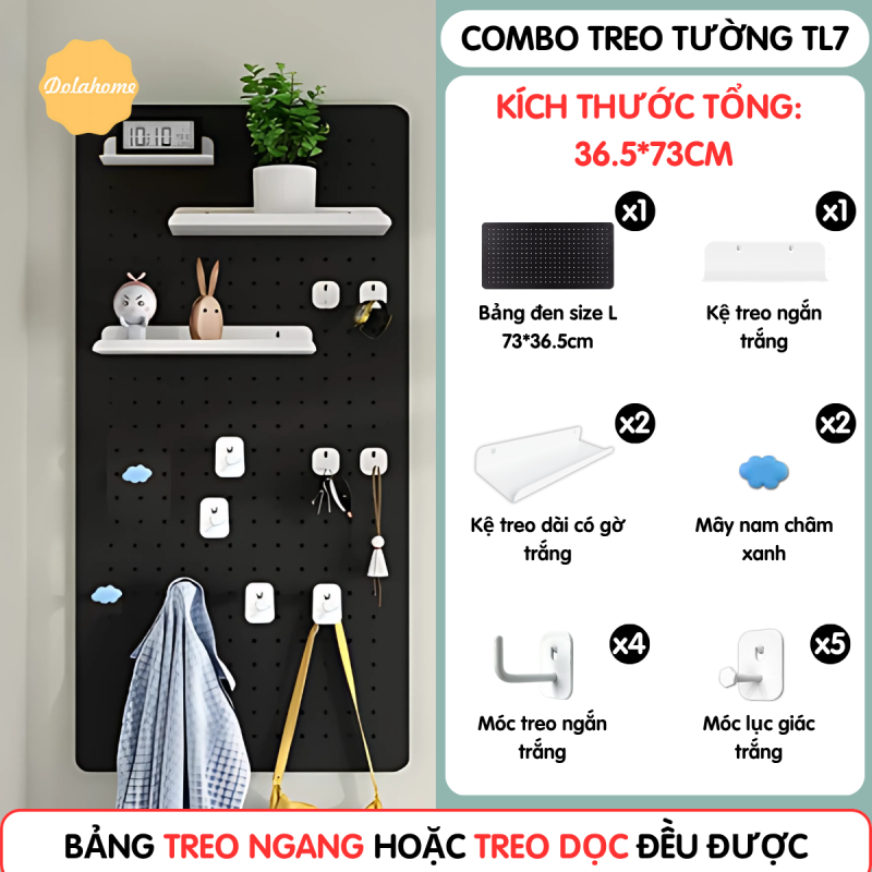 Combo Pegboard treo tường - TL7