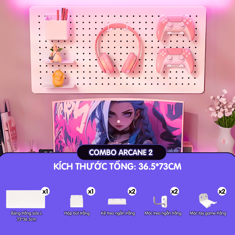 Pegboard Gaming Dola Home - ARCANE 2
