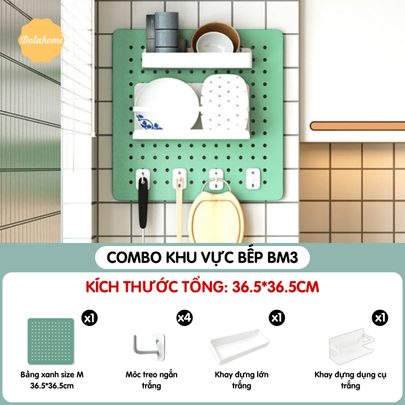Combo Pegboard khu vực bếp - BM3