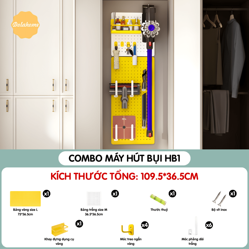 Combo Pegboard máy hút bụi - HB1