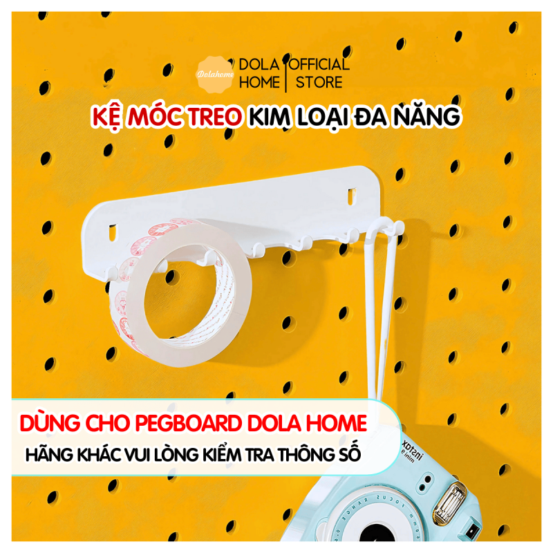 Kệ nhiều móc treo đồ | Phụ kiện chỉ dành cho Pegboard Dola Home