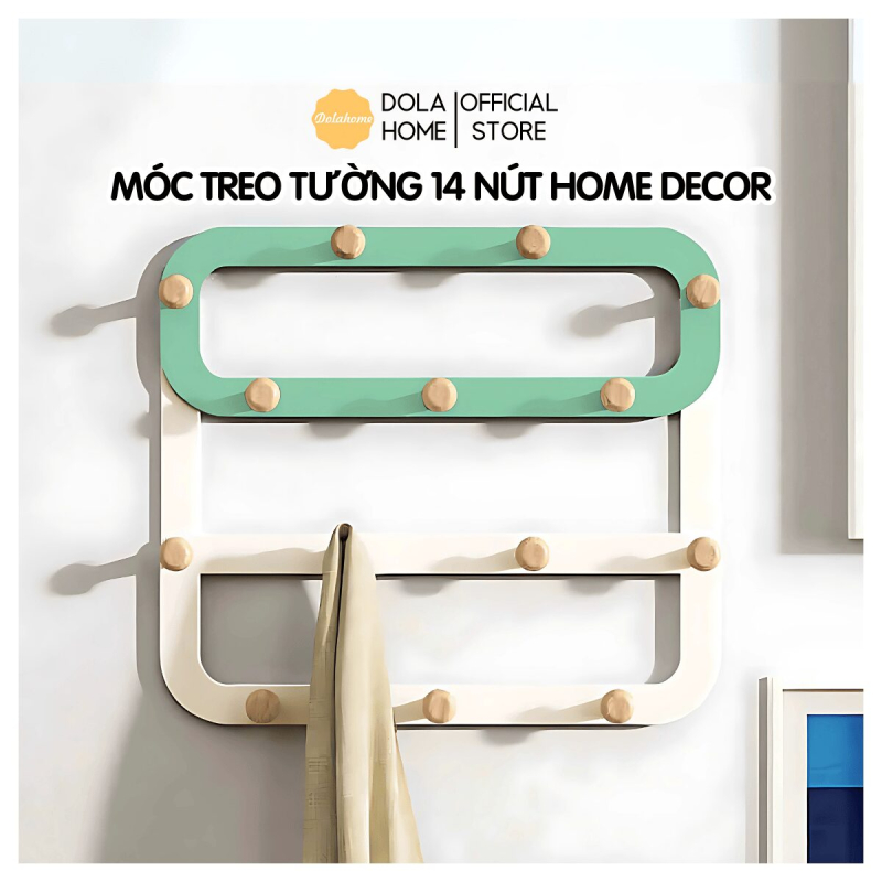 Móc treo tường 14 nút Dola Home