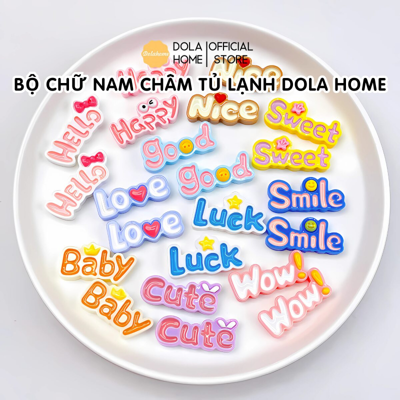Bộ chữ nam châm Dola Home